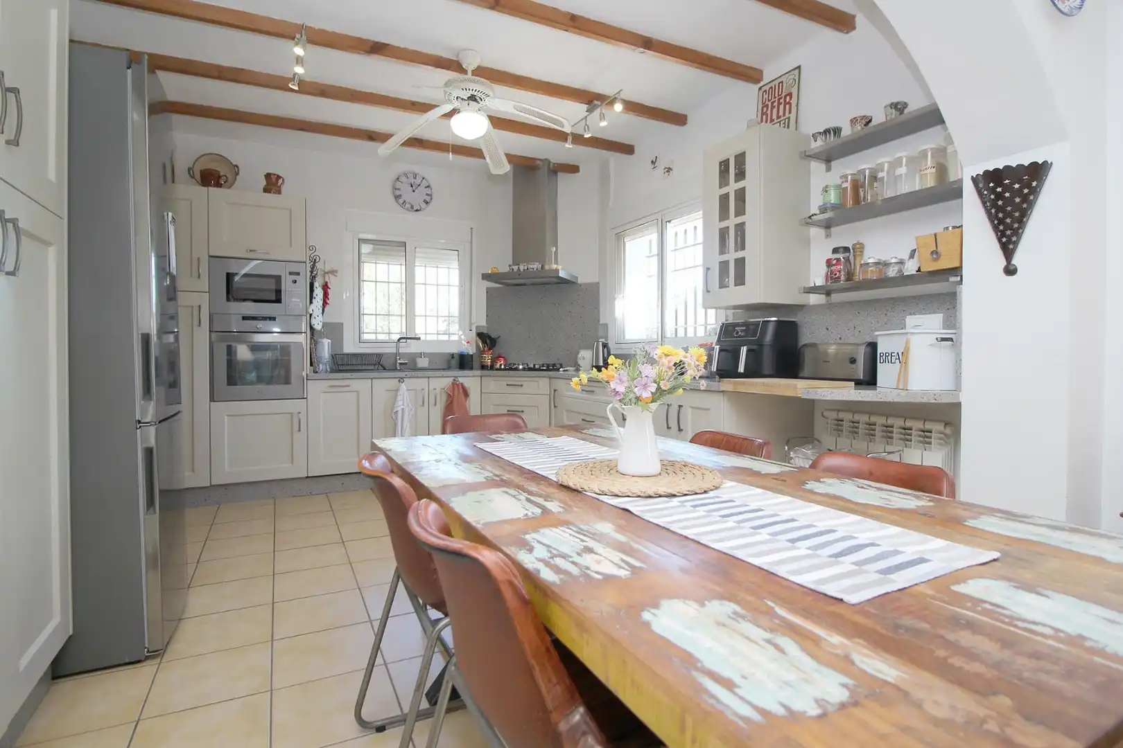 Cocina de Casa o chalet en venta en Almogía con Aire acondicionado, Calefacción y Jardín privado