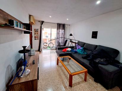 Living room of Flat for sale in  Lleida Capital  with Heating, Furnished and Balcony