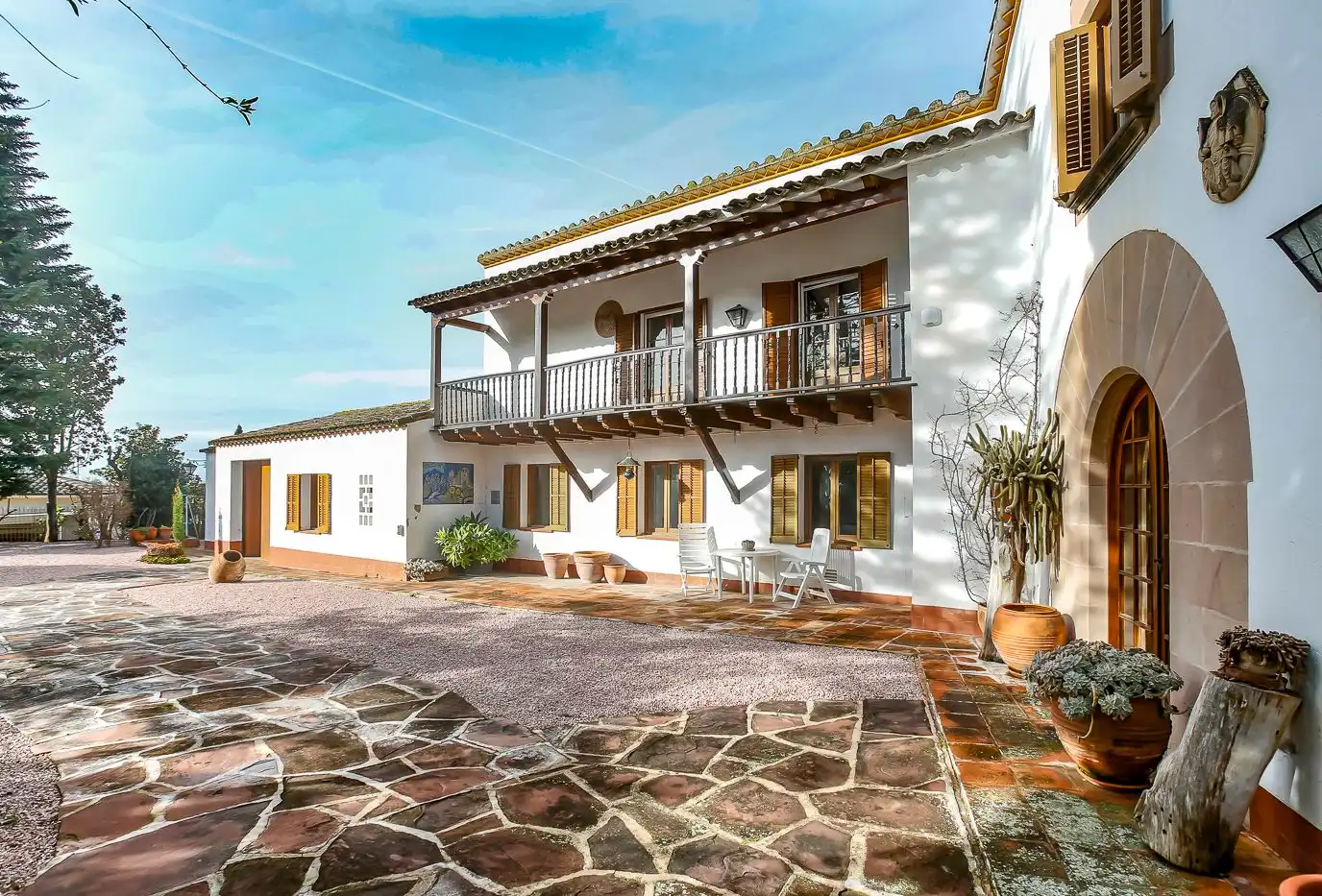 Vista exterior de Finca rústica en venda en Les Franqueses del Vallès