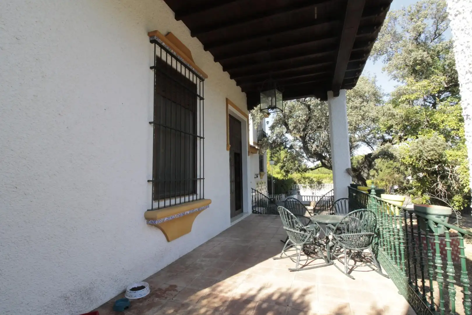Terraza de Casa o chalet en venta en El Castillo de las Guardas con Jardín privado, Trastero y Piscina