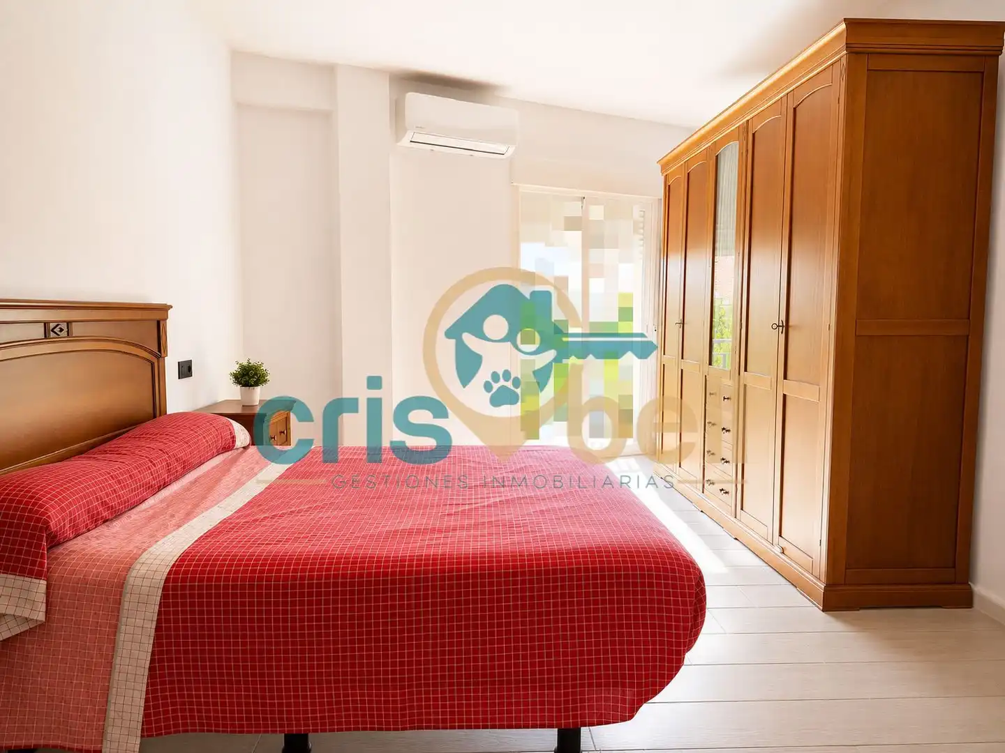 Schlafzimmer von Wohnung zum Verkauf in Lorca mit Klimaanlage, Möbliert und Ofen