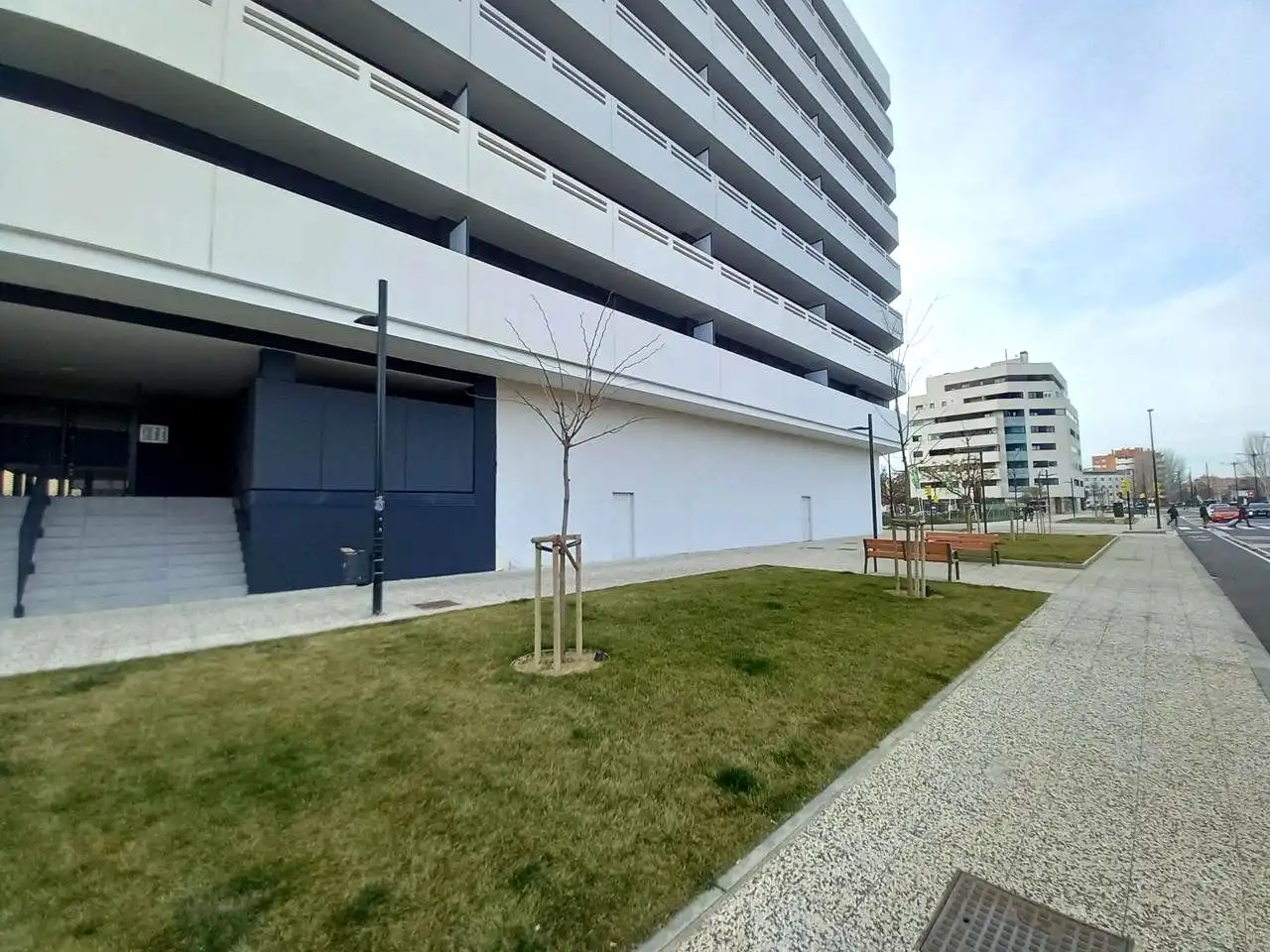 Vista exterior de Local de alquiler en El Rabal