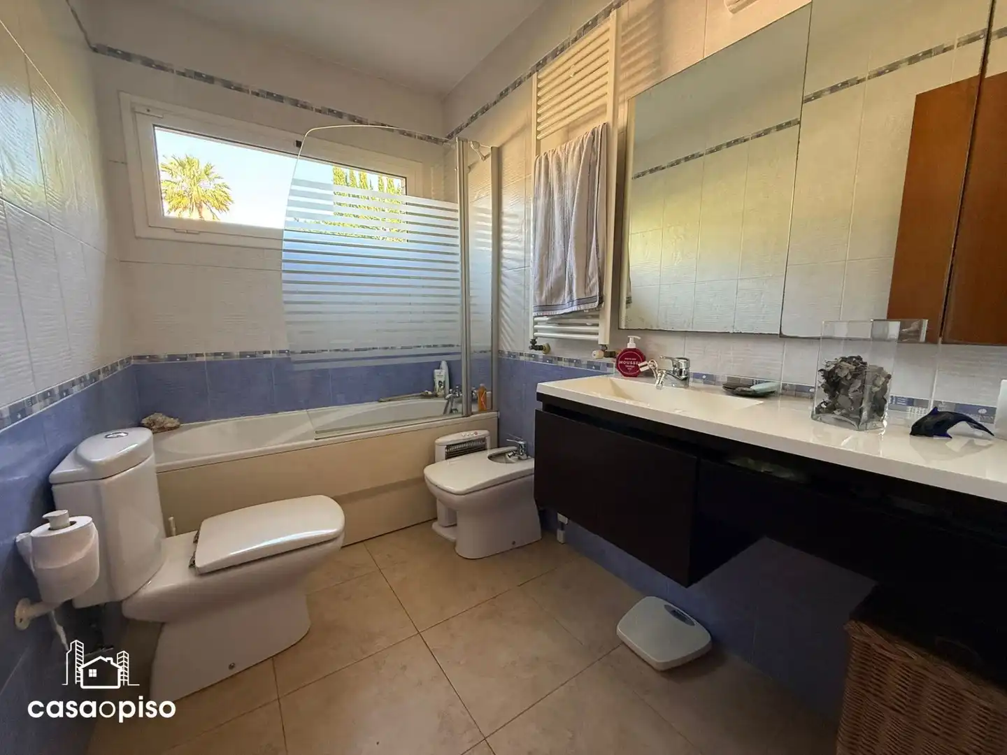 Baño de Casa o chalet en venta en Sabadell con Aire acondicionado, Calefacción y Jardín privado