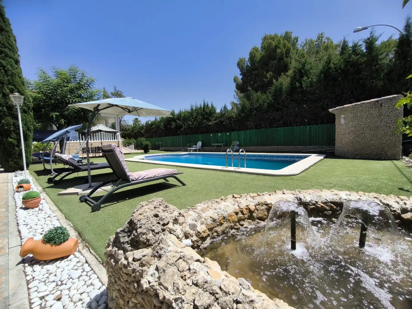 Piscina de Casa o xalet en venda en Molina de Segura amb Aire condicionat, Calefacció i Jardí privat