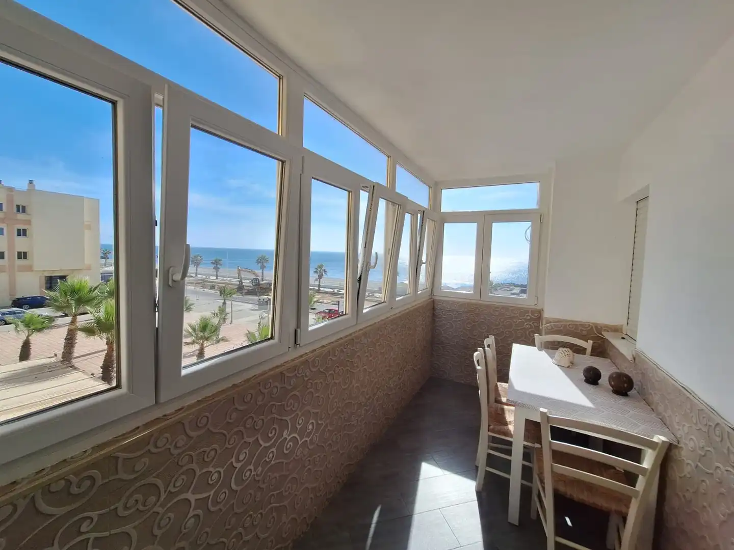 Schlafzimmer von Wohnung zur Miete in La Línea de la Concepción mit Terrasse, Möbliert und Ofen