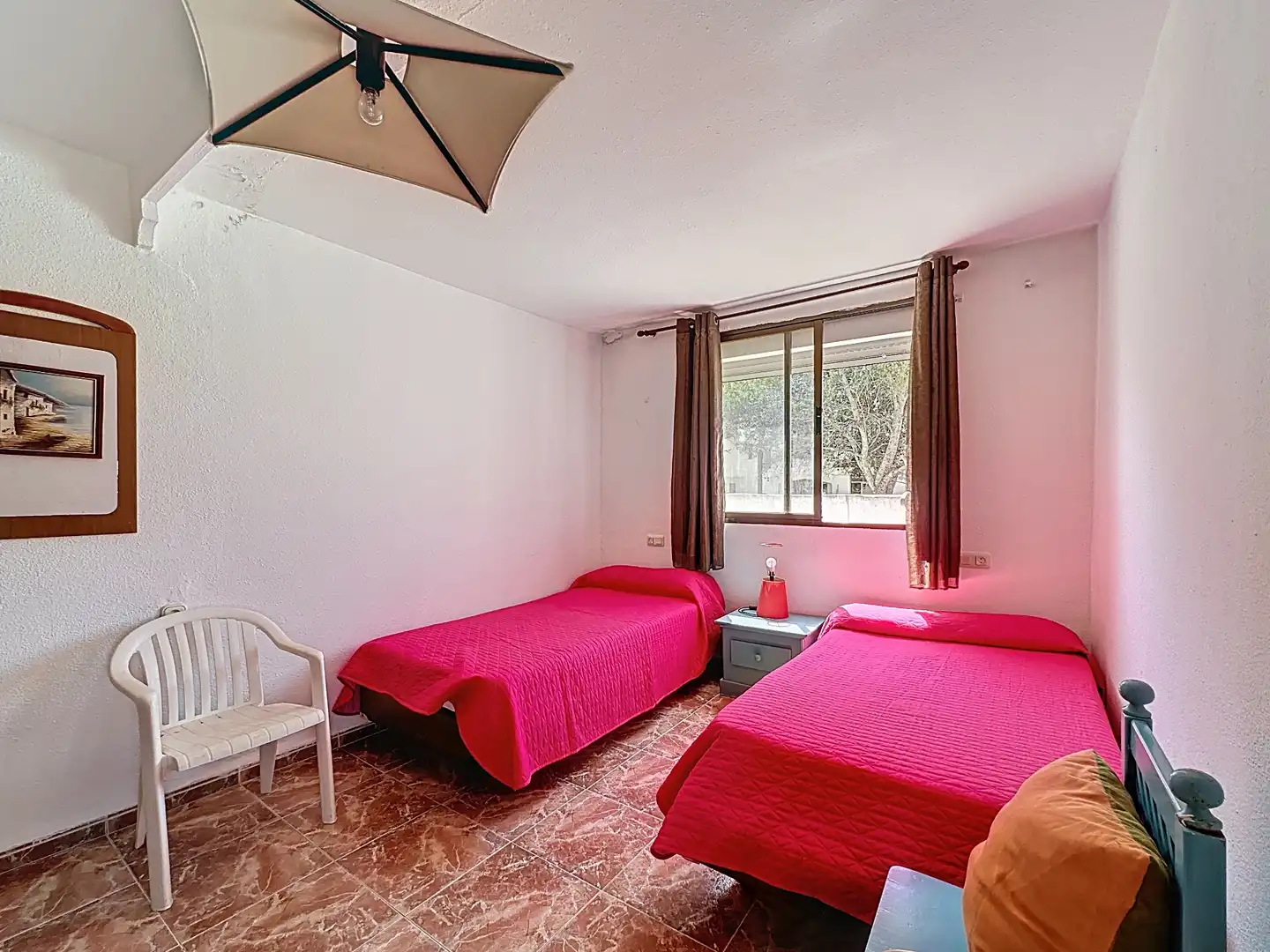 Habitación de Apartamento en venta en Roquetas de Mar con Jardín privado, Terraza y Amueblado