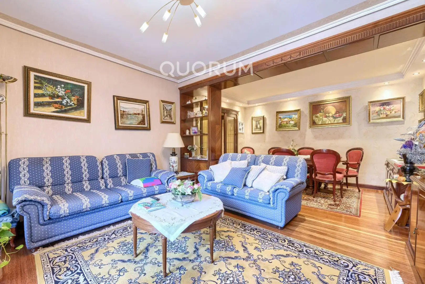 Wohnzimmer von Wohnung zum Verkauf in Barakaldo  mit Heizung, Terrasse und Möbliert