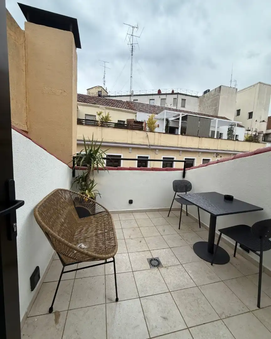 Terraza de Ático de alquiler en Madrid con Aire acondicionado, Calefacción y Terraza