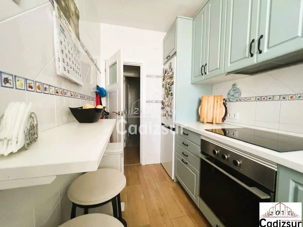 Kitchen of Flat for sale in San Fernando  with Air Conditioner, Parquet flooring and Terrace