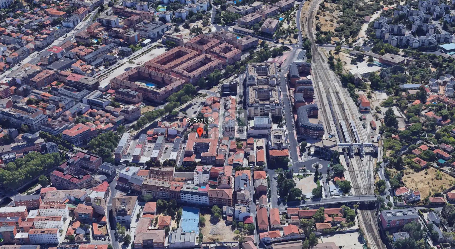 Vista exterior de Piso en venta en Collado Villalba con Calefacción, Parquet y Terraza