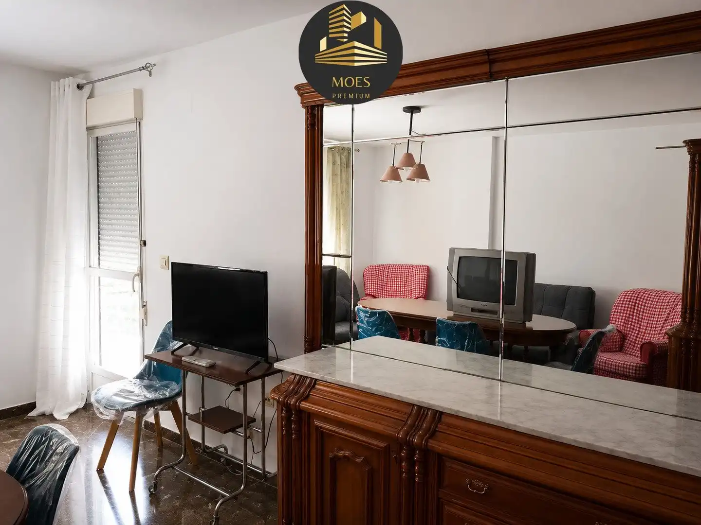 Sala de estar de Piso de alquiler en Jaén con Aire acondicionado y Terraza