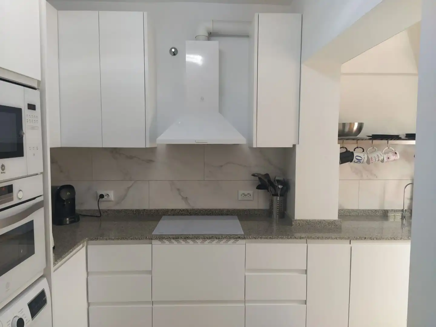 Kitchen of Houses for sale in Cubelles  with Air Conditioner and Balcony