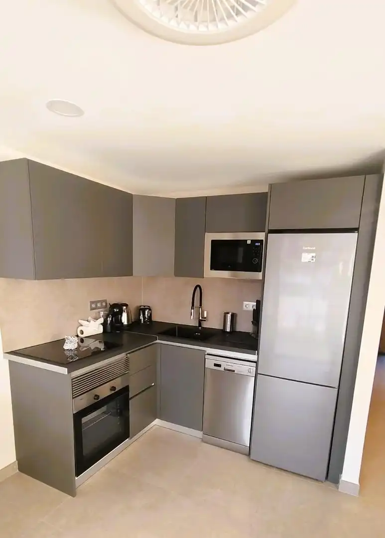 Cocina de Apartamento en venta en Arona con Aire acondicionado, Jardín privado y Terraza
