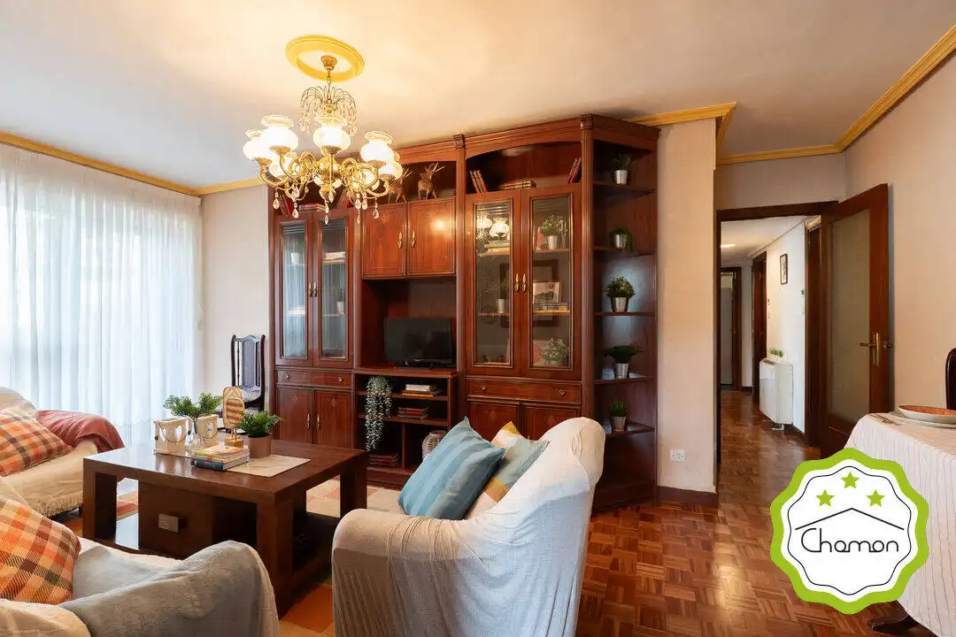 Wohnzimmer von Wohnung zum Verkauf in Lekeitio mit Heizung und Terrasse