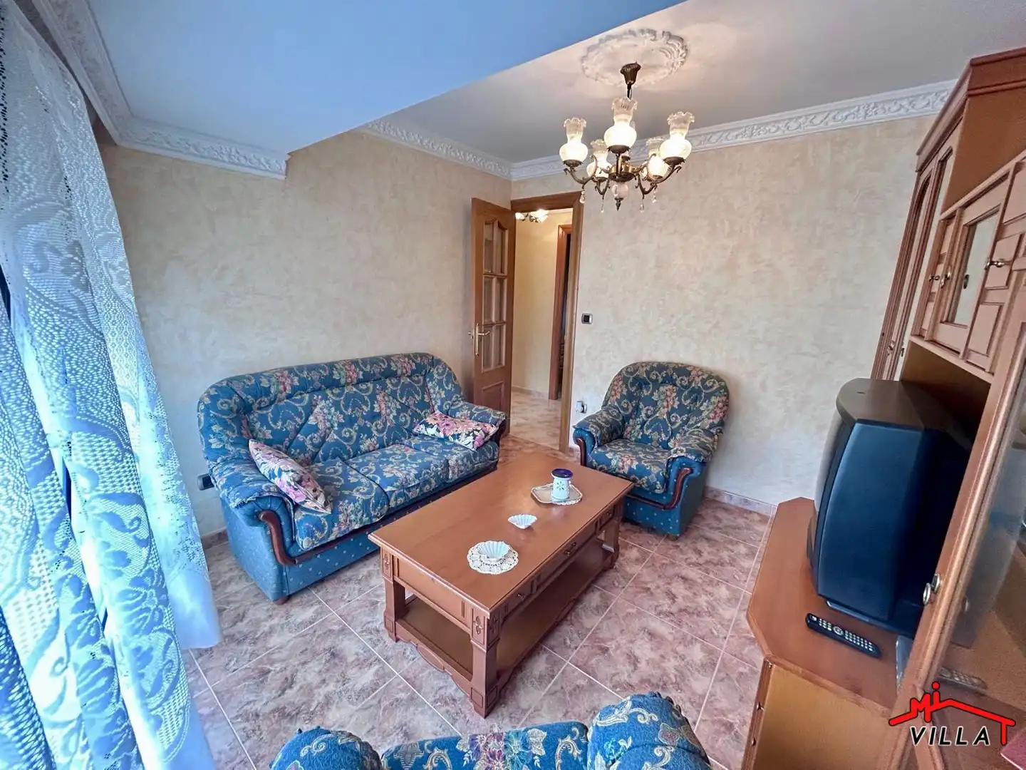 Sala de estar de Piso en venta en Colindres con Amueblado