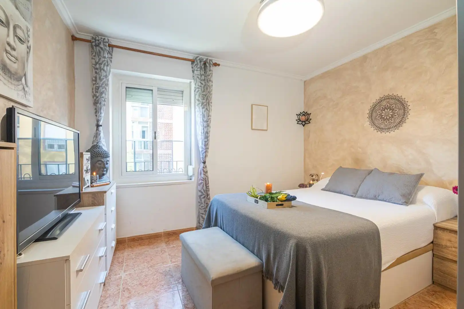 Bedroom of Flat for sale in Elche / Elx  with Air Conditioner, Storage room and Balcony