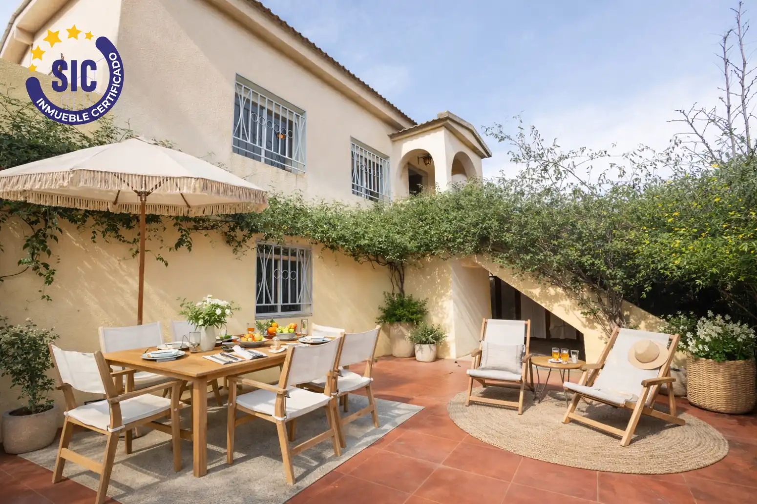 Terraza de Casa o chalet en venta en Alginet con Calefacción, Jardín privado y Terraza