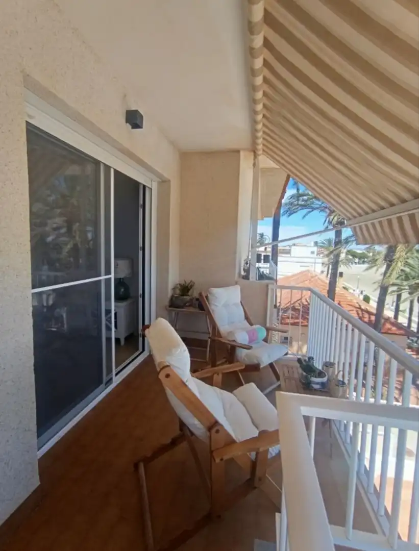 Terrassa de Apartament en venda en Cartagena amb Aire condicionat, Parquet i Moblat