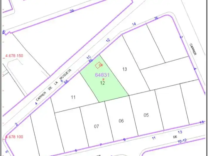 Terreny residencial en venda a Calle Mugueta 6