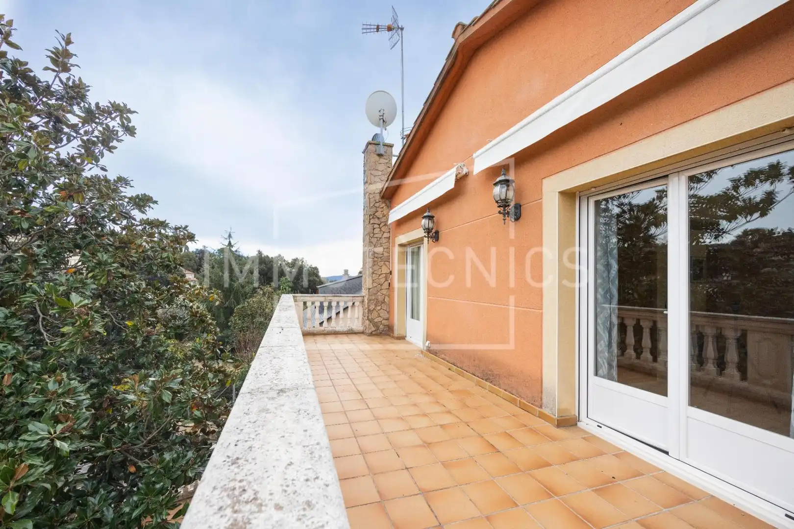 Terrassa de Casa o xalet en venda en Cànoves I Samalús amb Aire condicionat, Calefacció i Jardí privat