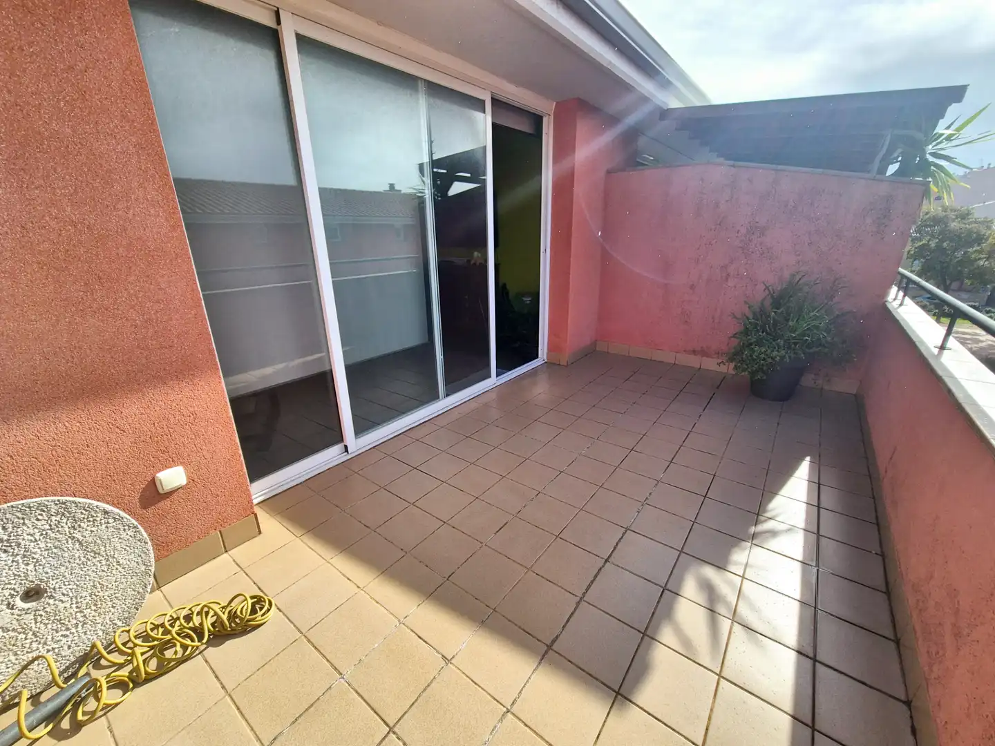 Terraza de Casa adosada en venta en Malgrat de Mar con Aire acondicionado, Calefacción y Jardín privado