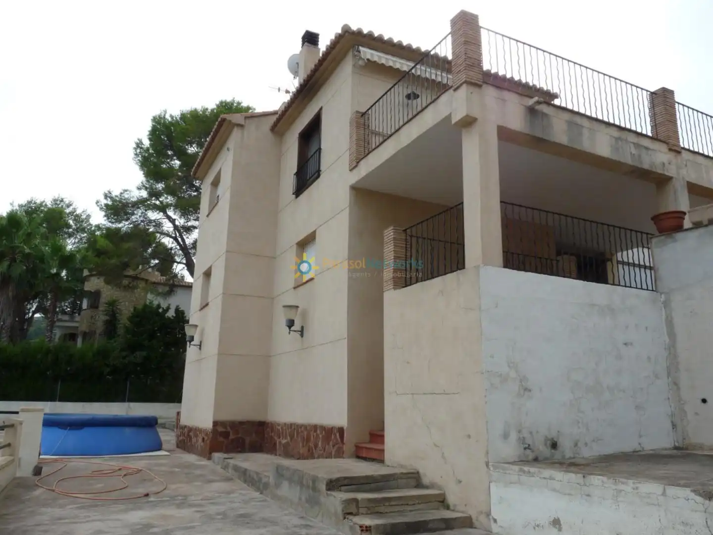 Exterior view of Houses for sale in Oliva  with Heating, Private garden and Terrace