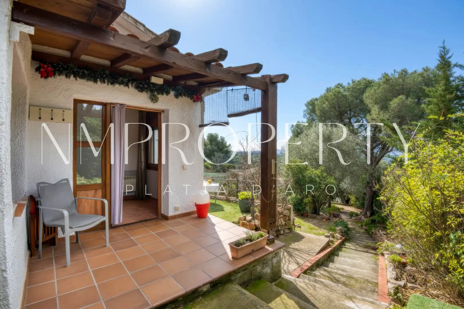 Jardí de Casa o xalet en venda en Santa Cristina d'Aro amb Aire condicionat, Calefacció i Jardí privat