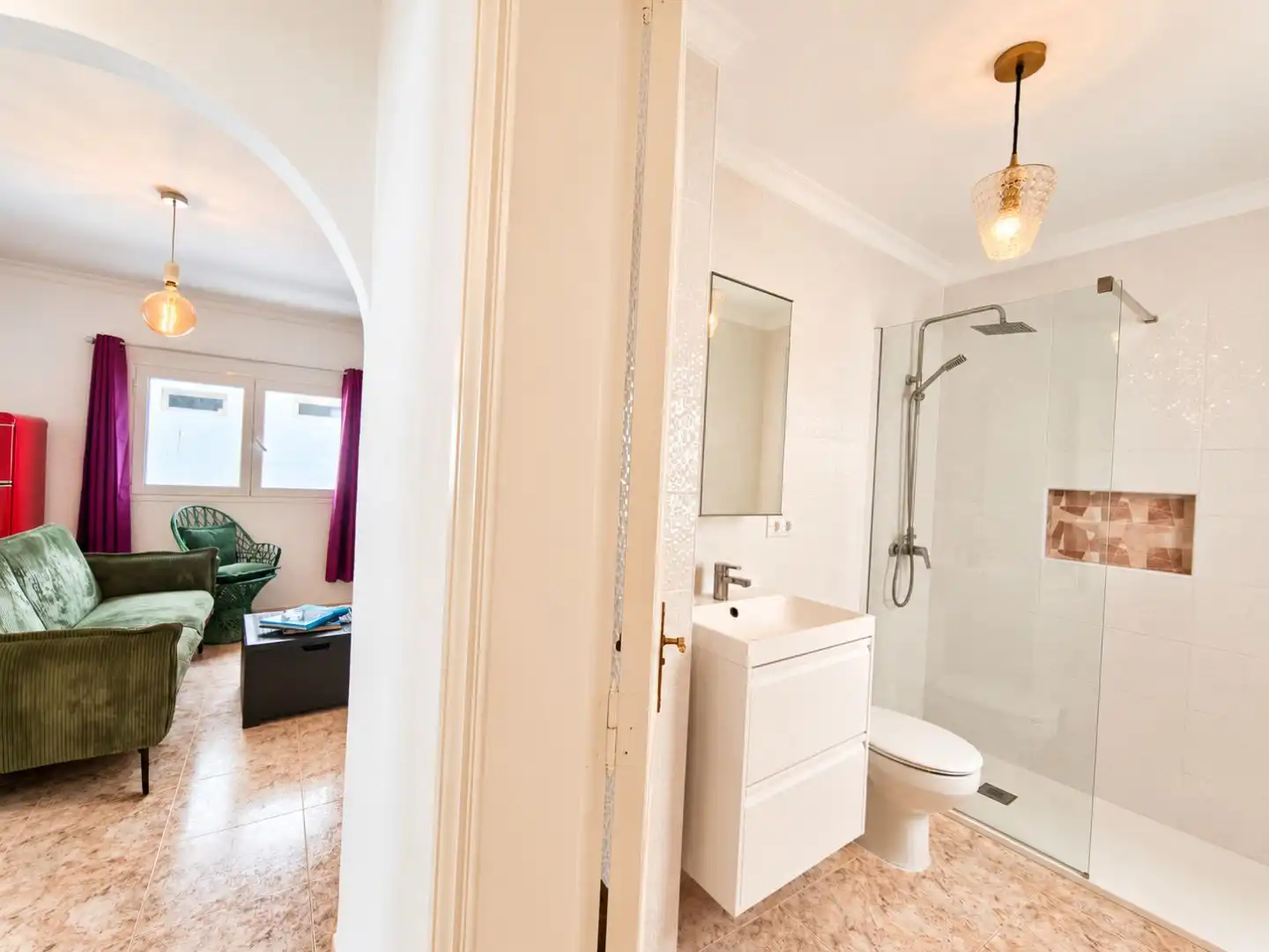 Badezimmer von Wohnung zum Verkauf in Tías mit Terrasse