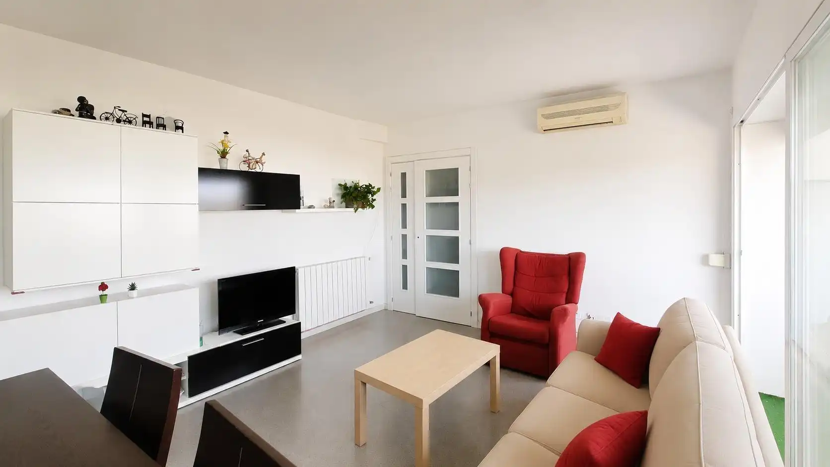 Sala de estar de Ático en venta en Sant Fruitós de Bages con Aire acondicionado, Calefacción y Terraza