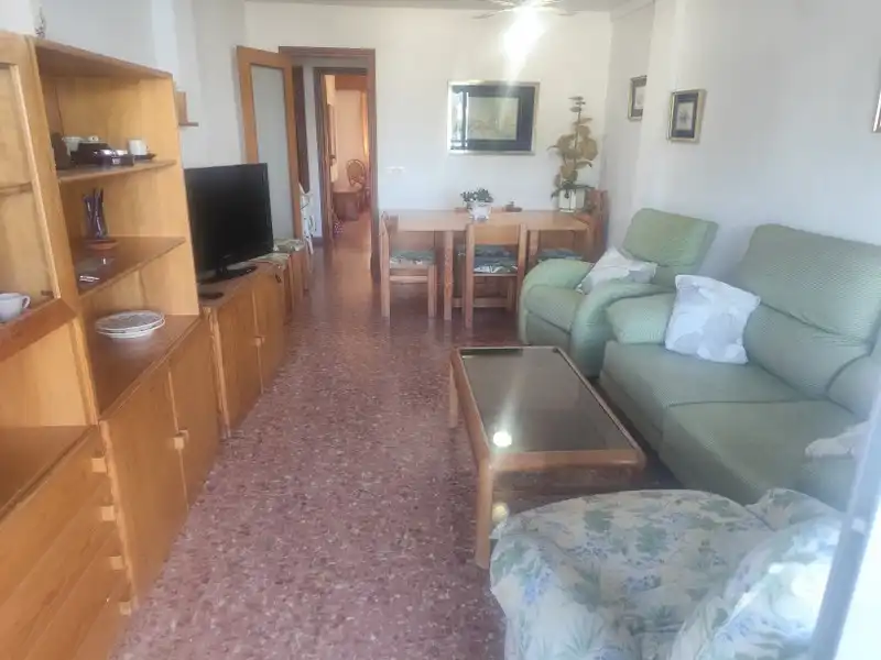 Sala de estar de Apartamento en venta en Cullera con Terraza, Amueblado y Horno