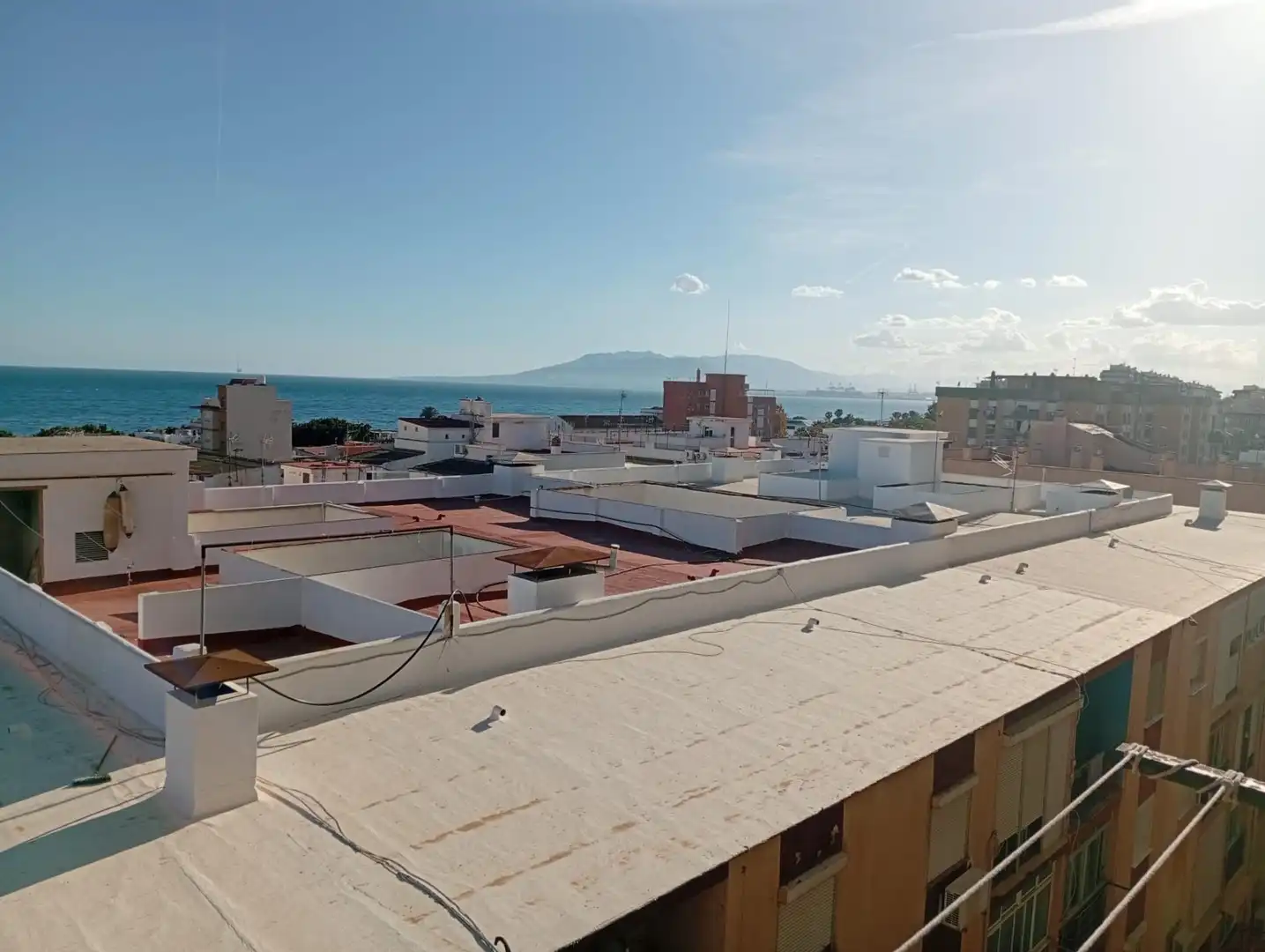 Vista exterior de Piso en venta en Málaga