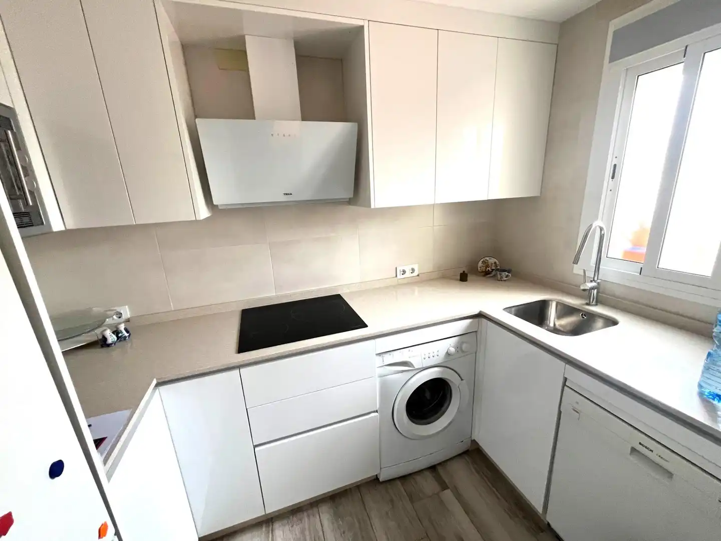 Küche von Einfamilien-Reihenhaus zum Verkauf in El Portil mit Möbliert und Balkon