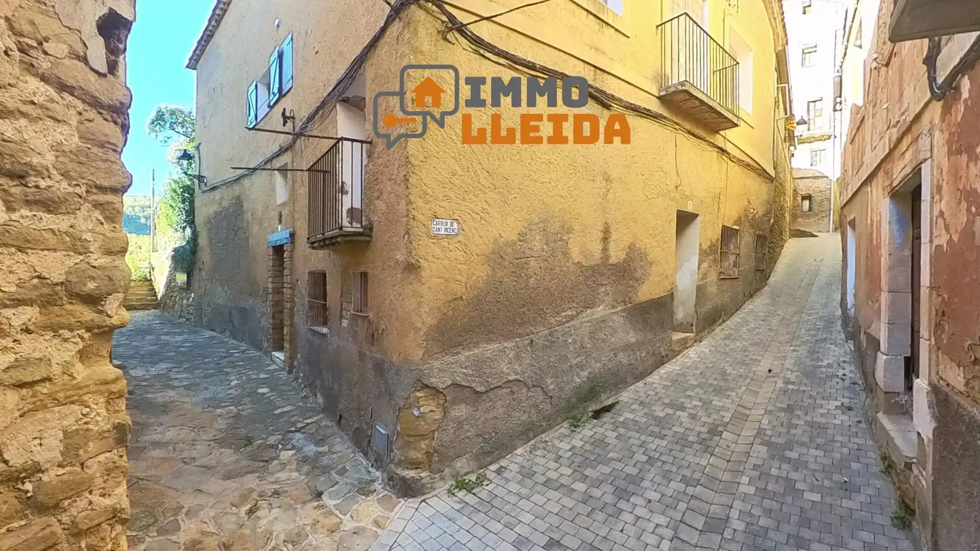 Exterior view of Detached homes for sale in Àger  with Balcony
