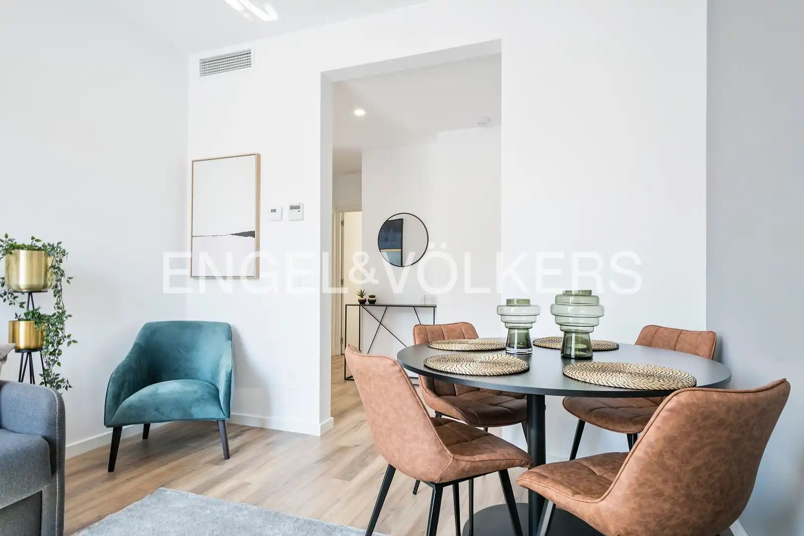 Wohnzimmer von Dachboden zur Miete in Barcelona mit Klimaanlage, Heizung und Terrasse