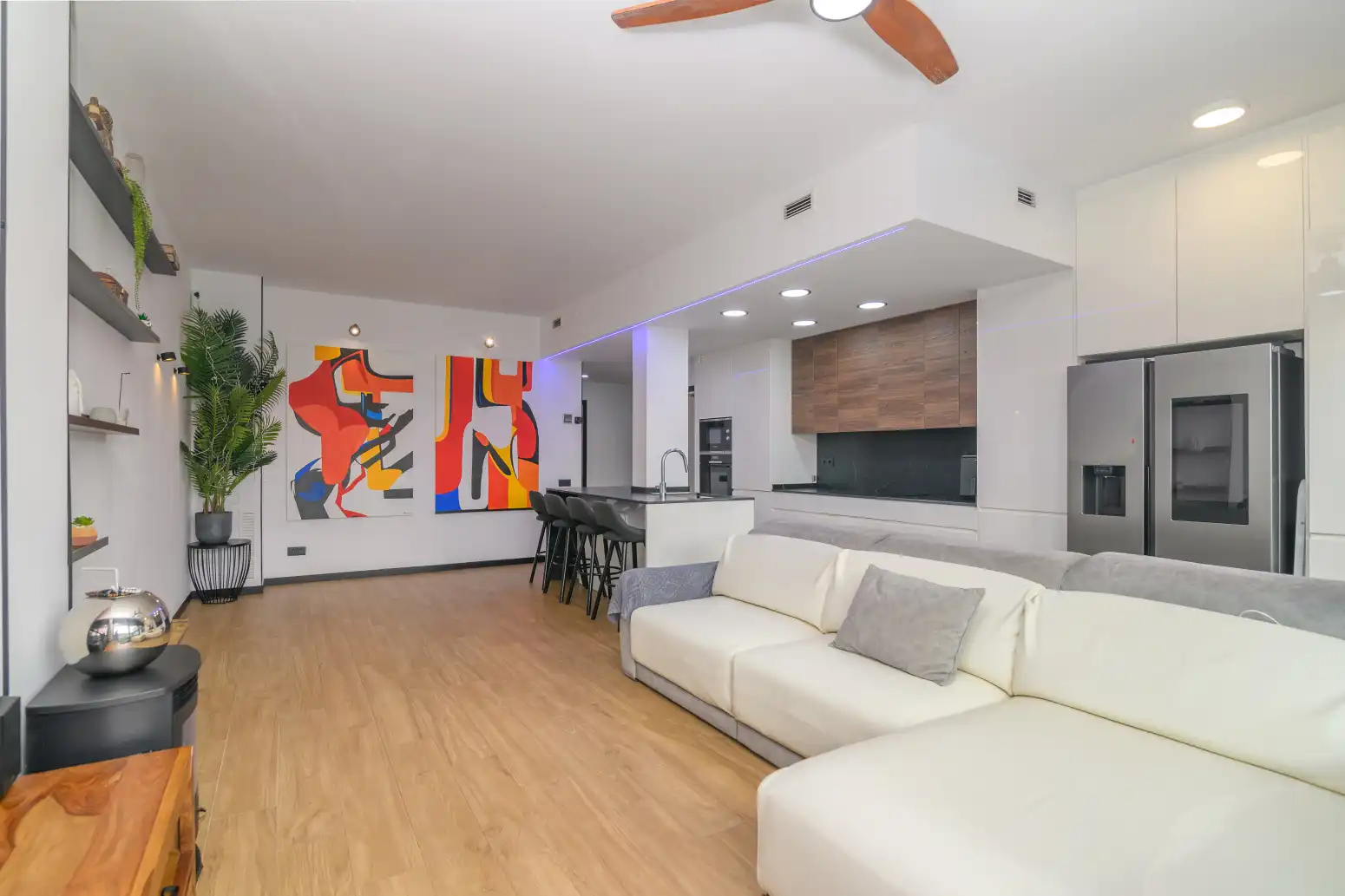 Living room of Flat for sale in Viladecans  with Air Conditioner, Heating and Private garden