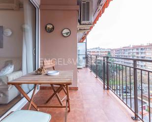 Balcony of Apartment for sale in  Barcelona Capital  with Air Conditioner, Heating and Parquet flooring