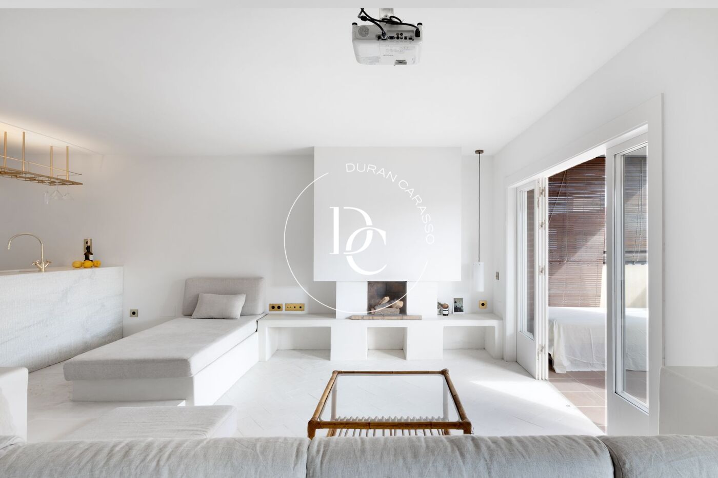 Living room of Flat for sale in Cubelles  with Terrace and Balcony