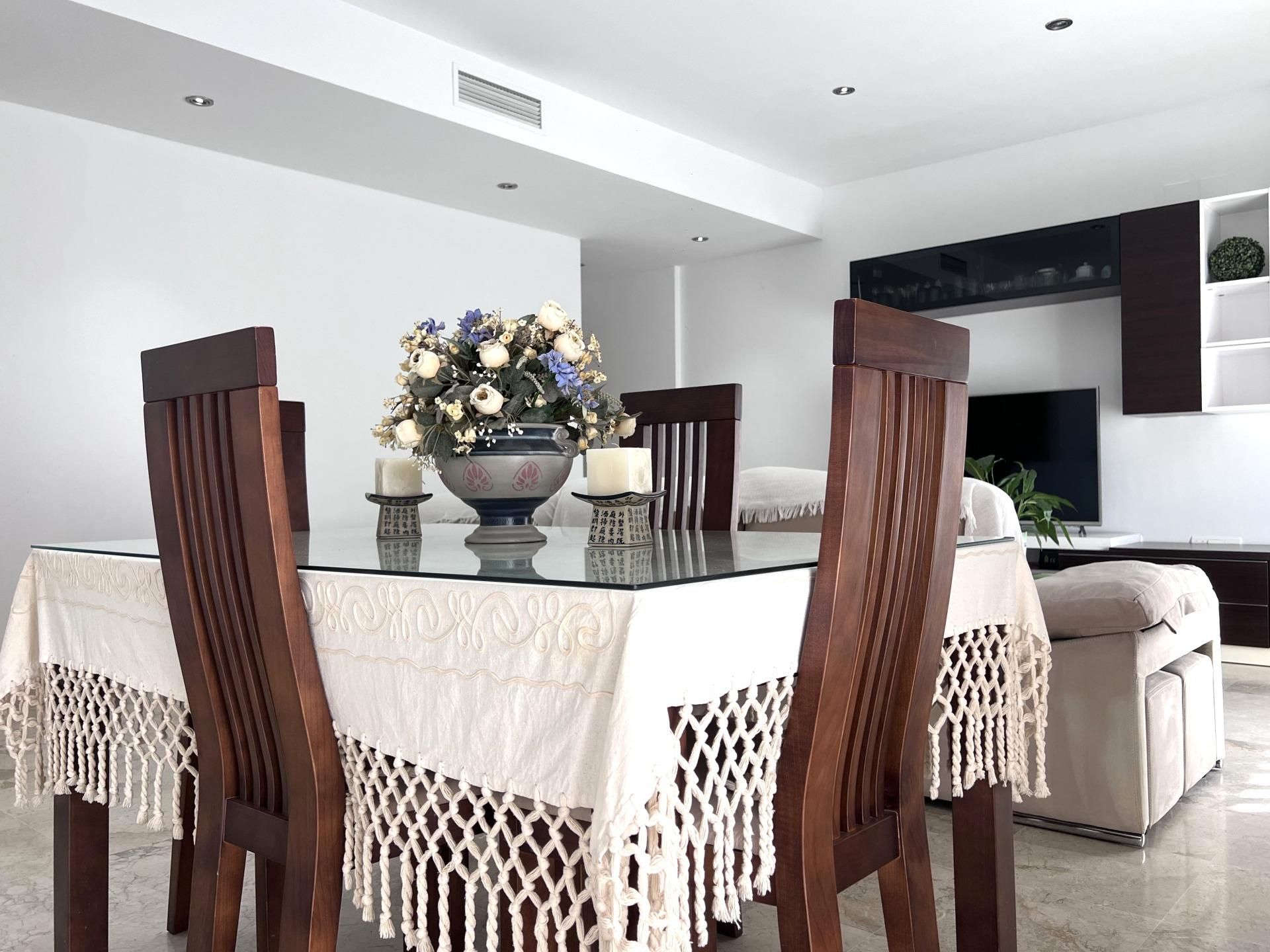 Dining room of Flat to rent in Don Benito  with Air Conditioner, Heating and Balcony