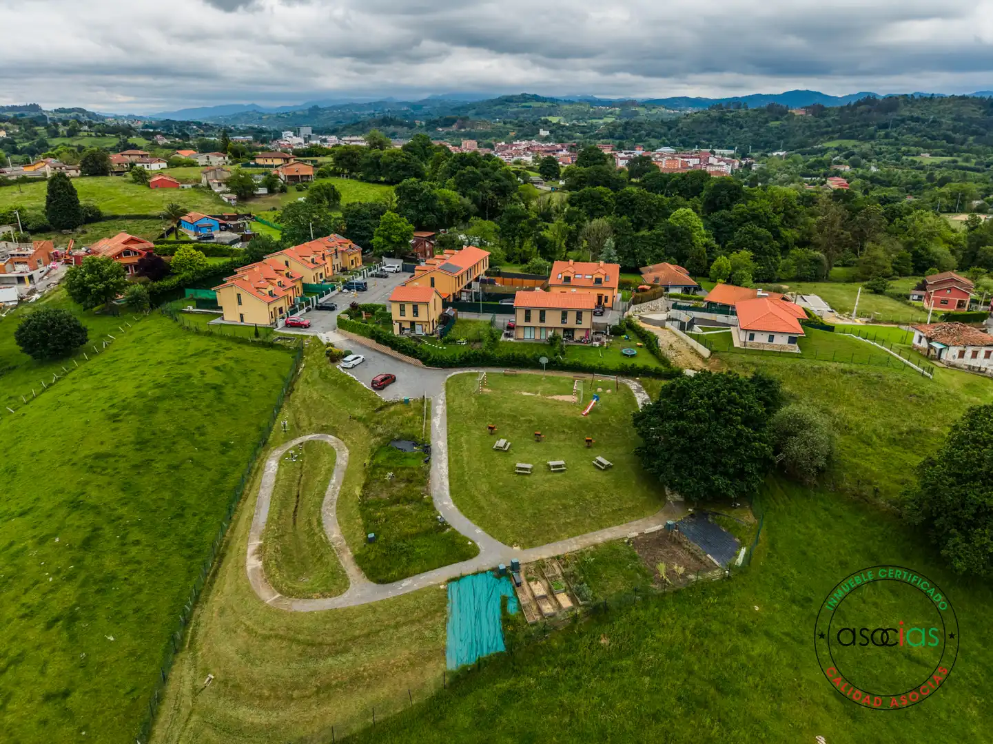Exterior view of Detached homes for sale in Siero  with Heating, Private garden and Storage room