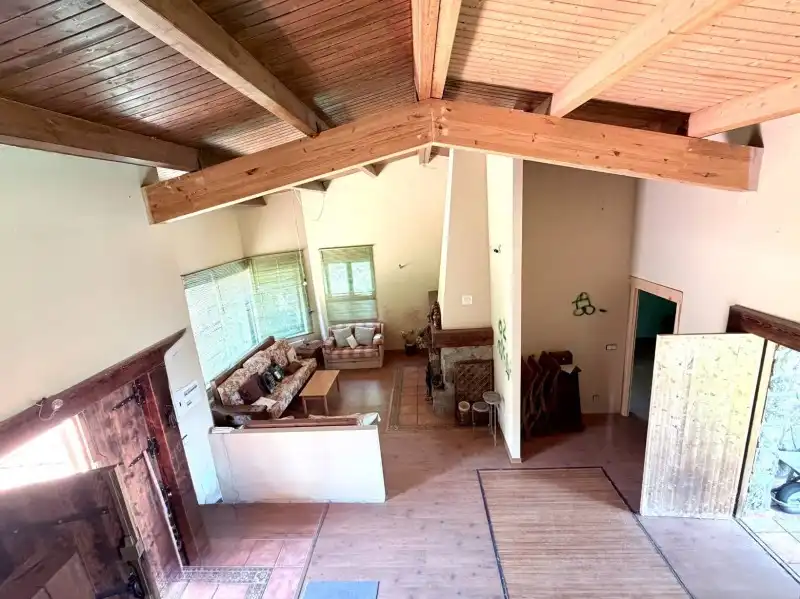 Living room of Houses for sale in El Espinar  with Heating, Private garden and Terrace
