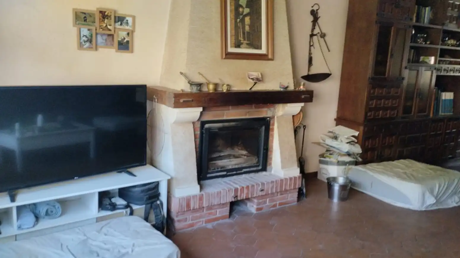 Sala de estar de Casa o chalet en venta en Pradillo con Calefacción, Jardín privado y Terraza