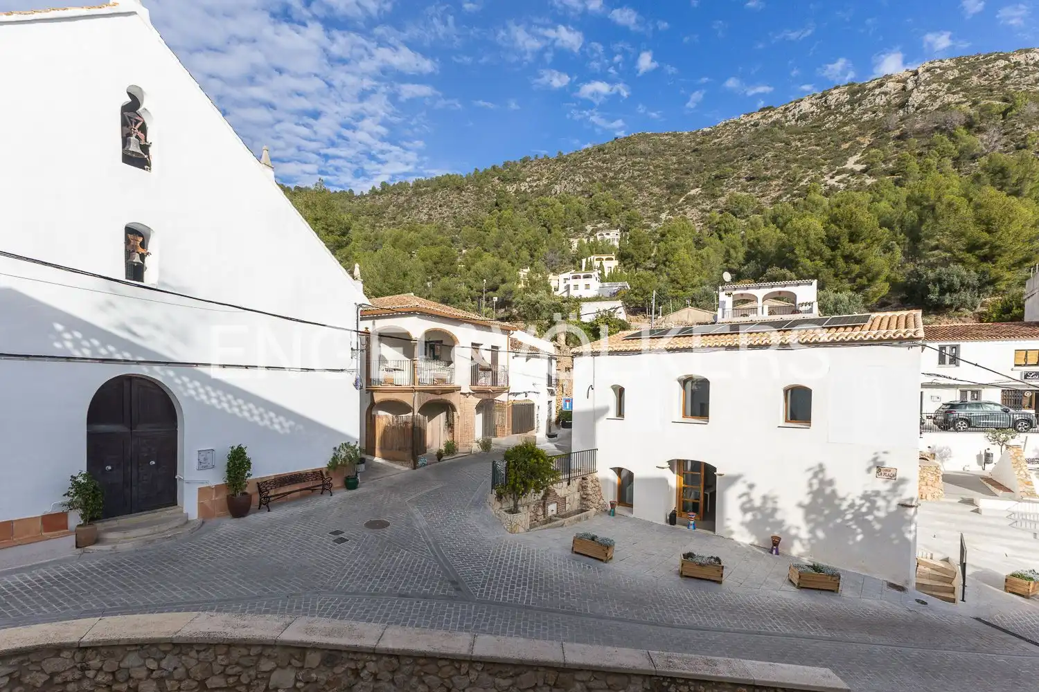 Vista exterior de Piso en venta en L'Atzúbia con Aire acondicionado, Calefacción y Amueblado