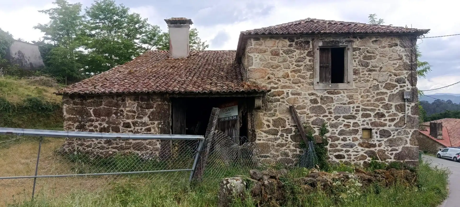 Vista exterior de Finca rústica en venta en A Estrada 