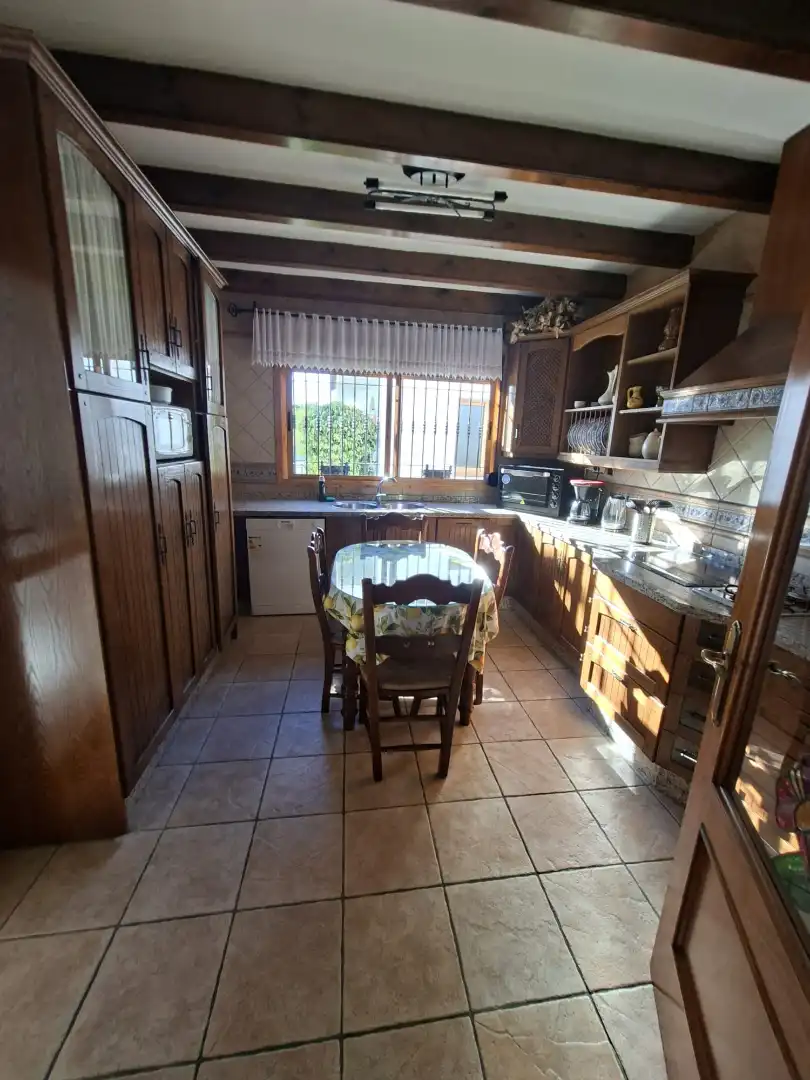 Cocina de Casa o chalet de alquiler en Alhaurín El Grande con Aire acondicionado, Jardín privado y Terraza