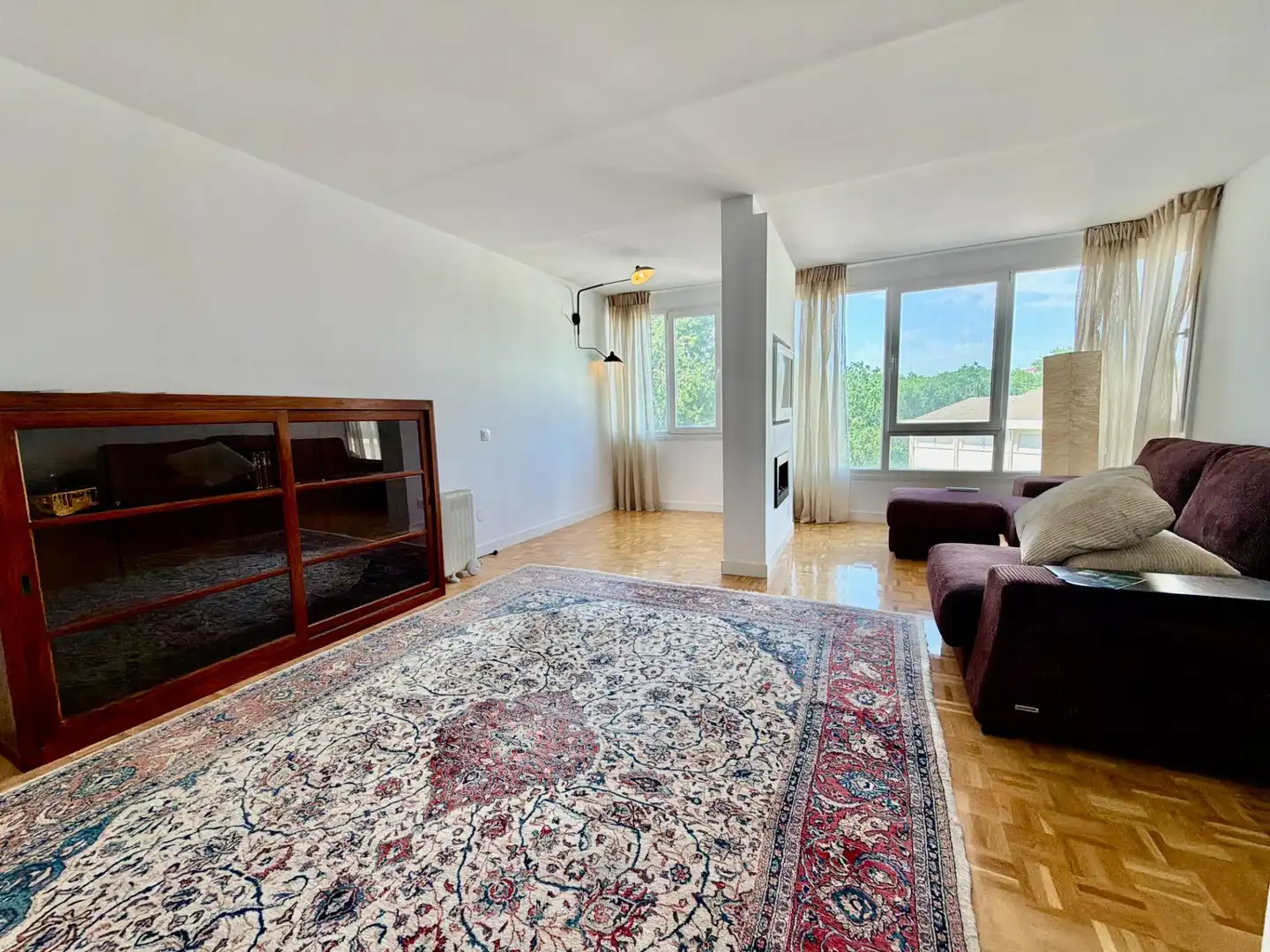 Living room of Flat for sale in Alcalá de Henares  with Heating and Furnished