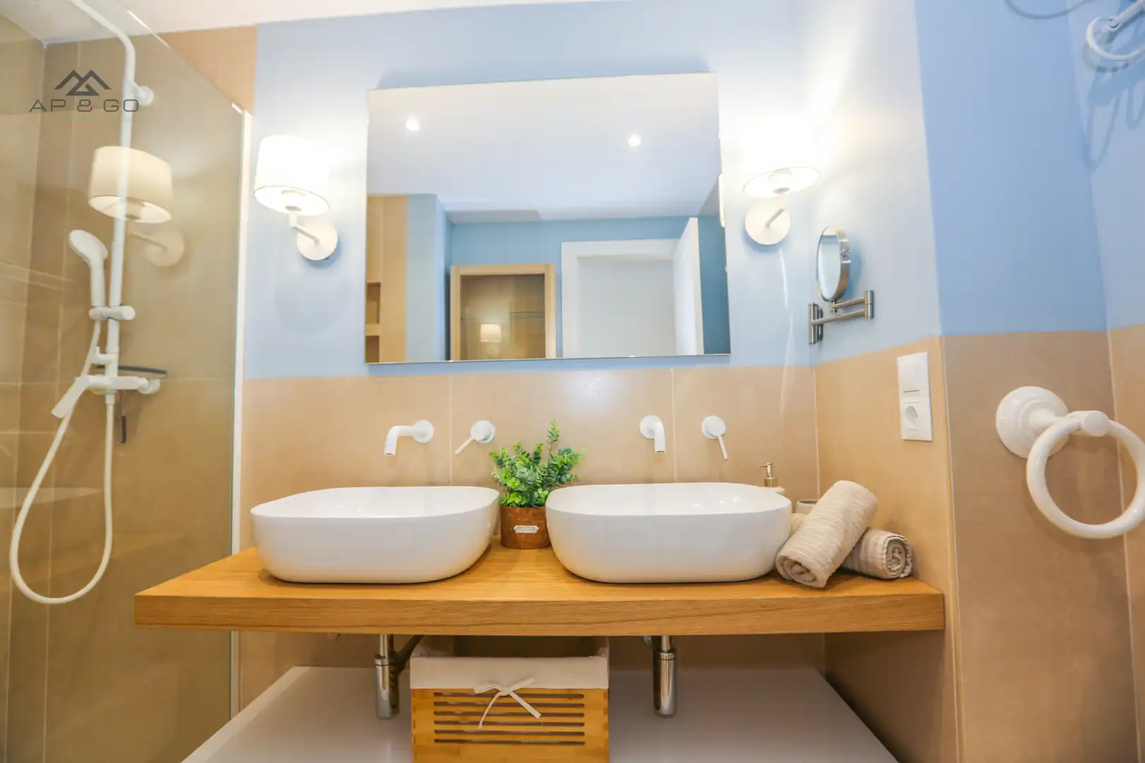 Badezimmer von Wohnung zur Miete in Almuñécar mit Heizung, Terrasse und Möbliert