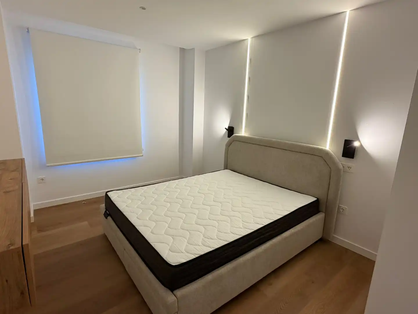 Dormitori de Apartament de lloguer en Badajoz amb Aire condicionat, Calefacció i Parquet