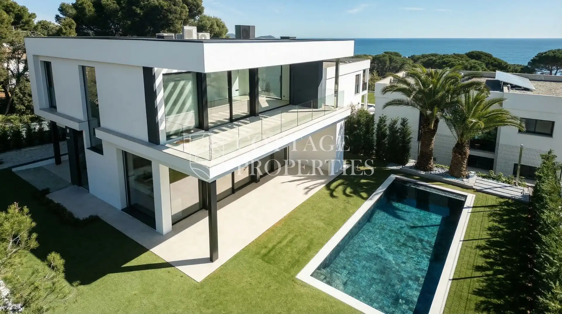 Exterior view of Houses for sale in Calonge i Sant Antoni  with Air Conditioner, Heating and Private garden