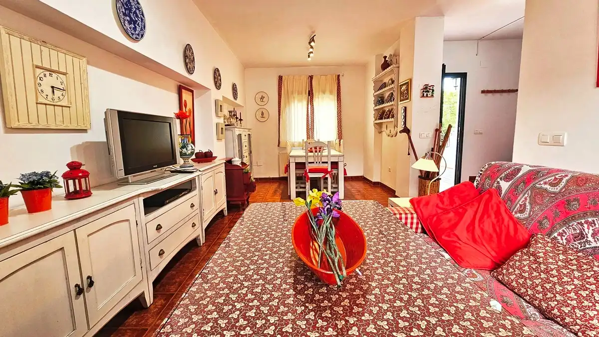Living room of Detached homes for sale in Los Marines  with Heating and Terrace