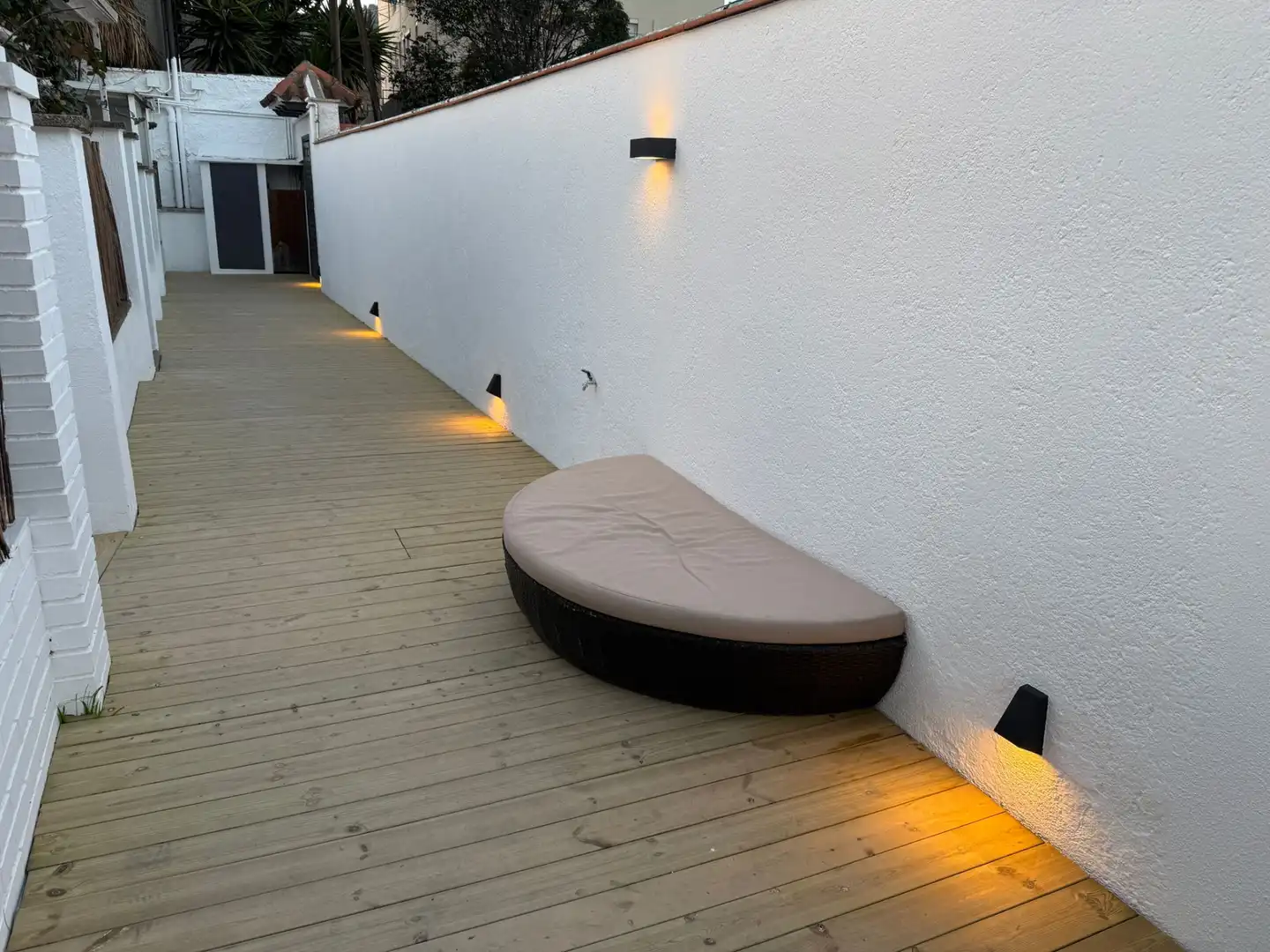 Terraza de Casa adosada en venta en Barcelona con Aire acondicionado, Calefacción y Jardín privado